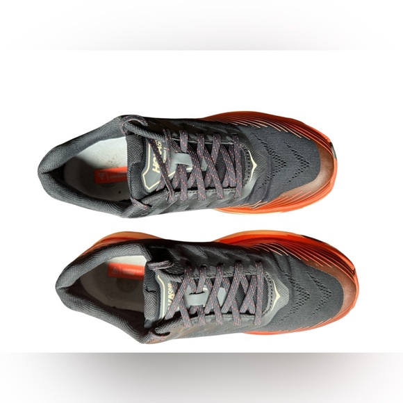 HOKA ONE ONE Womens Torrent 2 Synthetic Textile Castlerock Camellia - Picture 3 of 9